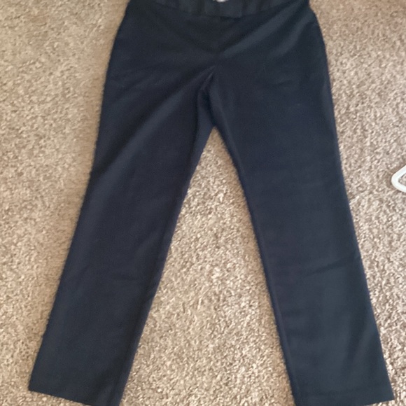 J. Jill Pants - Like new J. Jill Elegant Black Trousers size 10P